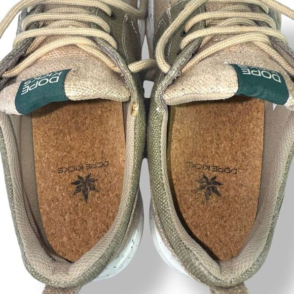 Dope Kicks Explorer Hemp Sneakers Eco Waterproof Sustainable Athletic Men’s 10 - Picture 10 of 12